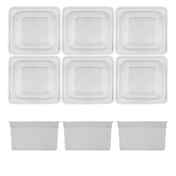 Gn Kantine 1/6 -100 Klar Polykarbonat, 1,5 L