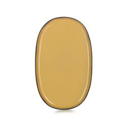 Caractere Oval Tallerken Tumeric
