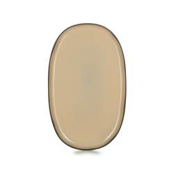Caractere Oval Tallerken Nutmeg