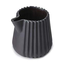 Pekoe Creamer 10Cl Black Smooth Dark Metal