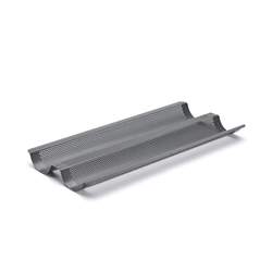 Double Baguette Perforiert Baking Tray