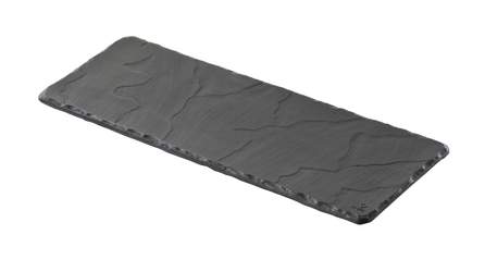 Basalt Rectangular Fat 30X11Cm Matt Slate Style