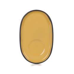 Caractere Saucer 13,5 x 8,3cm Tumeric