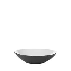Equinoxe Dyp Coupe Tallerken 24Cm White Cumulus
