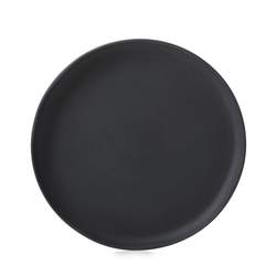 Caractere Black Bread Plate 15Cm Matt slate style