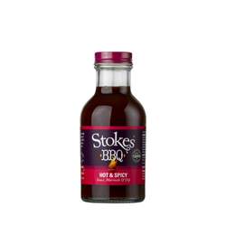 Stokes Hot & Spicy BBQ Sauce 315g