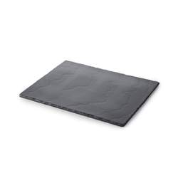 Basalt Rectangular Fat,1/2 Gastro Matt Slate Style