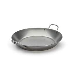 Steel Frying Pan W/ 2 Handles Carbone P