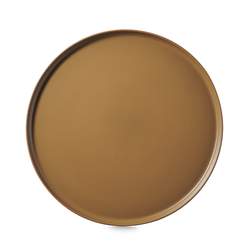 CONTRE JOUR Plate 30cm Mocha brown
