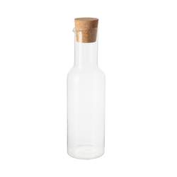 Glass Carafe 1,2L Borosilicate Glass / Cork Stopper