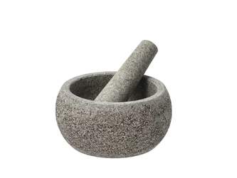 Morter med pistill Dia. 16 x 8 cm Granitt