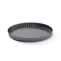 Round Fluted Tart Mould Loose Base ?32 Cm