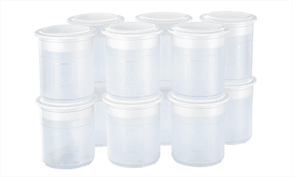 Pacojet Synthetic Pacotizing® Beakers With Lids 12 Pk