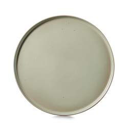 CONTRE JOUR Plate 30cm Almond green