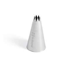 Stainless Steel Star Nozzle C8 ø2,8cm