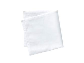 Tøyserviett 45 x 45 cm Hvit 100% ny bomull