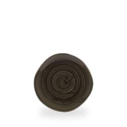 Stonecast Patina Iron Black Rund Trace Tallerken 18.6Cm