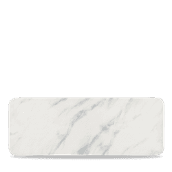 Marble Grey Rect Tile 37.6 X 14Cm