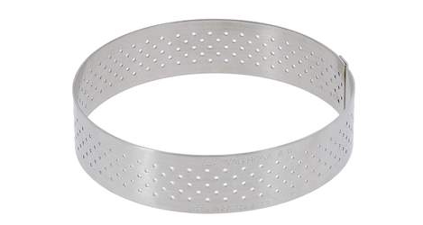 Perforert Ring I Rf Stål Ø8,5 X 2Cm