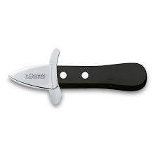 Øyster kniv Svart 5cm