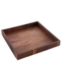 Tray Wood (Walnut) 30.5X30.5