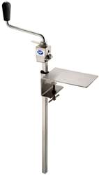 Louis Tellier St/st manual can opener - NF food hygiene - Table clamp - 550 mm