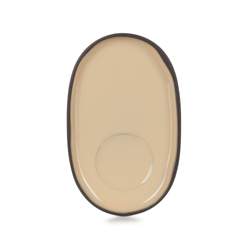 Caractere Saucer 13,5 x 8,3cm Nutmeg