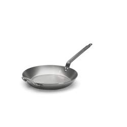 Steel Round Lyonnaise Frypan - Carbon