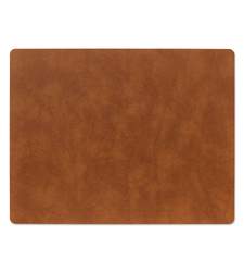 Table Mat Square L Bull Cognac