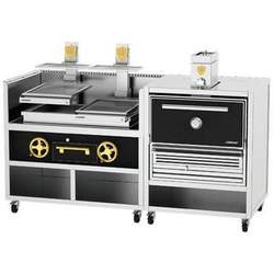 Josper Combo, HJA-PRO-M120 Charcoal Oven And Basque Grill With Two Modules