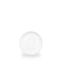 White Compact Tea Saucer 15.2Cm