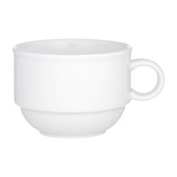 Corpo white Cup N.2 stackable 110x60mm 0,22L