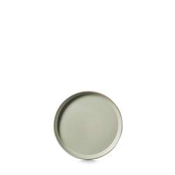 CONTRE JOUR Plate 15cm Almond green