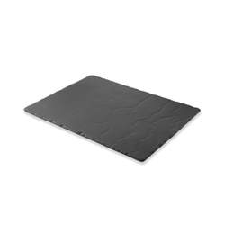 Basalt Rectangular Fat 40X30Cm Matt Slate Style