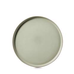 CONTRE JOUR Plate 26cm Almond green