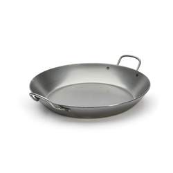 Steel Frying Pan W/ 2 Handles Carbone P