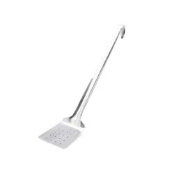St. Steel Perforated Spatula 10cm