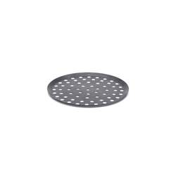 Perforated Pizza Tray, Heavy Blue Steel