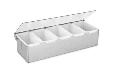 Condiment Holder 4 Compartment