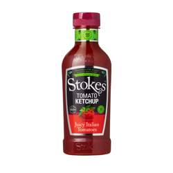 Stokes Real Ketchup Squeeze flaske 485g