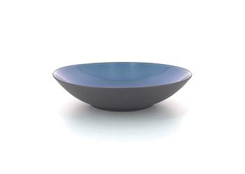 Equinoxe Dyp Coupe Tallerken 24Cm Cirrus Blue