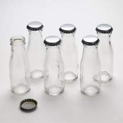 Botella Vermouth Mini, Ø 2,5 x 3,5 x 10,5cm, 70Ml.(24)