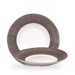 Bamboo Spinwash Dusk Dyp Coupe Tallerken 28.1 11" H: 3.7Cm