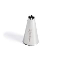 Petit Fours Stjerne Tyll / Rf Stål / Ø8Mm / 12 teeth