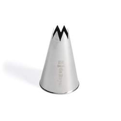 Stainless Steel Star Nozzle E6 19Mm