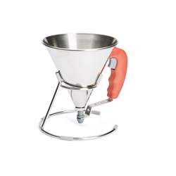 Mini Piston Funnel 0.8 Liter - Red
