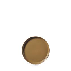 CONTRE JOUR Plate 15cm Mocha brown