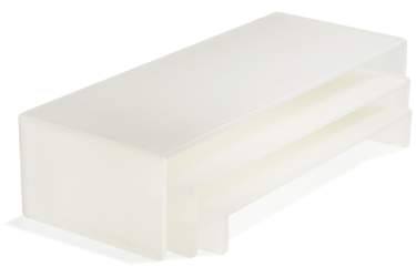 Stackable Buffet Set Nacryl White