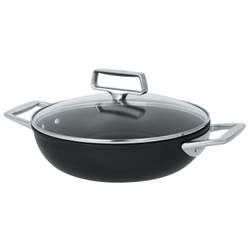 Castel Pro Traktørpanne 24Cm "Non-Stick" M Lokk (2 Håndtak)