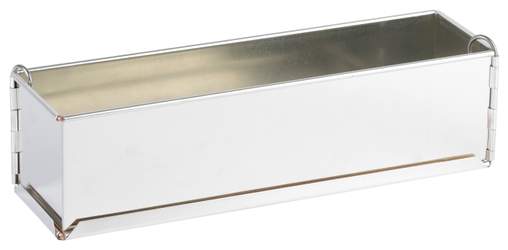 GOBEL Tin plate springform long loaf pan - Plain - Removable bottom - 500 x 80 x